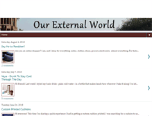 Tablet Screenshot of ourexternalworld.com